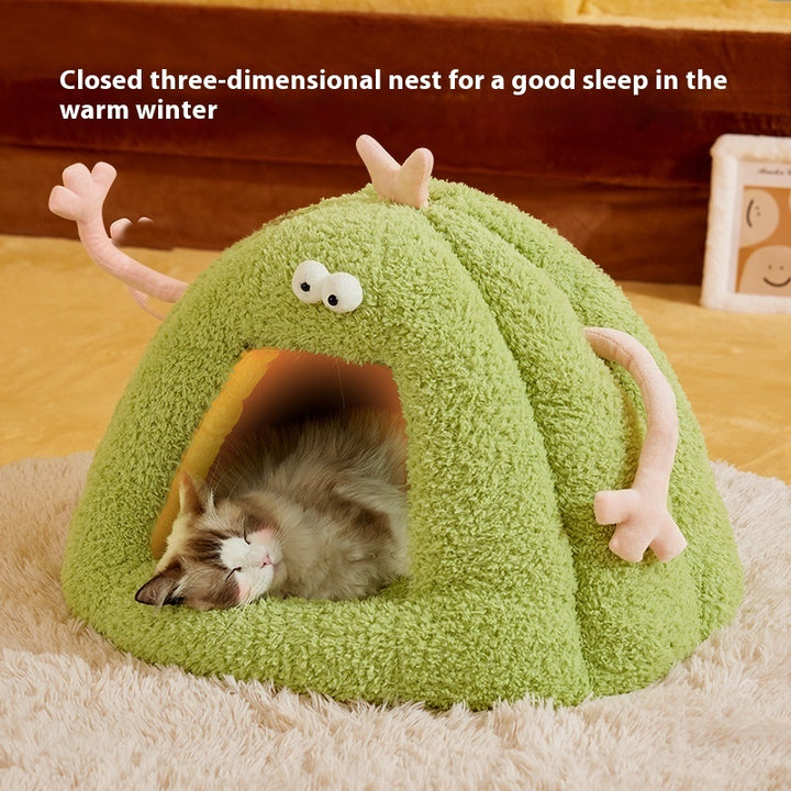 Small Monster-shaped Cat Kennel