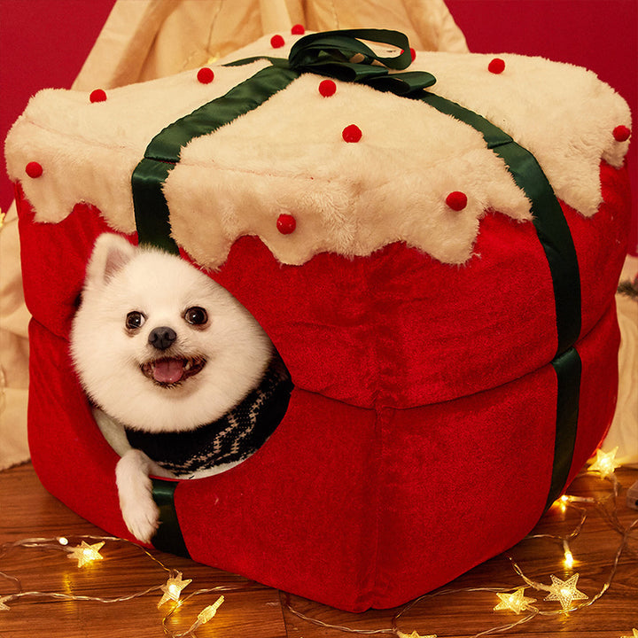 Christmas Igloo Cat House Pet Mats