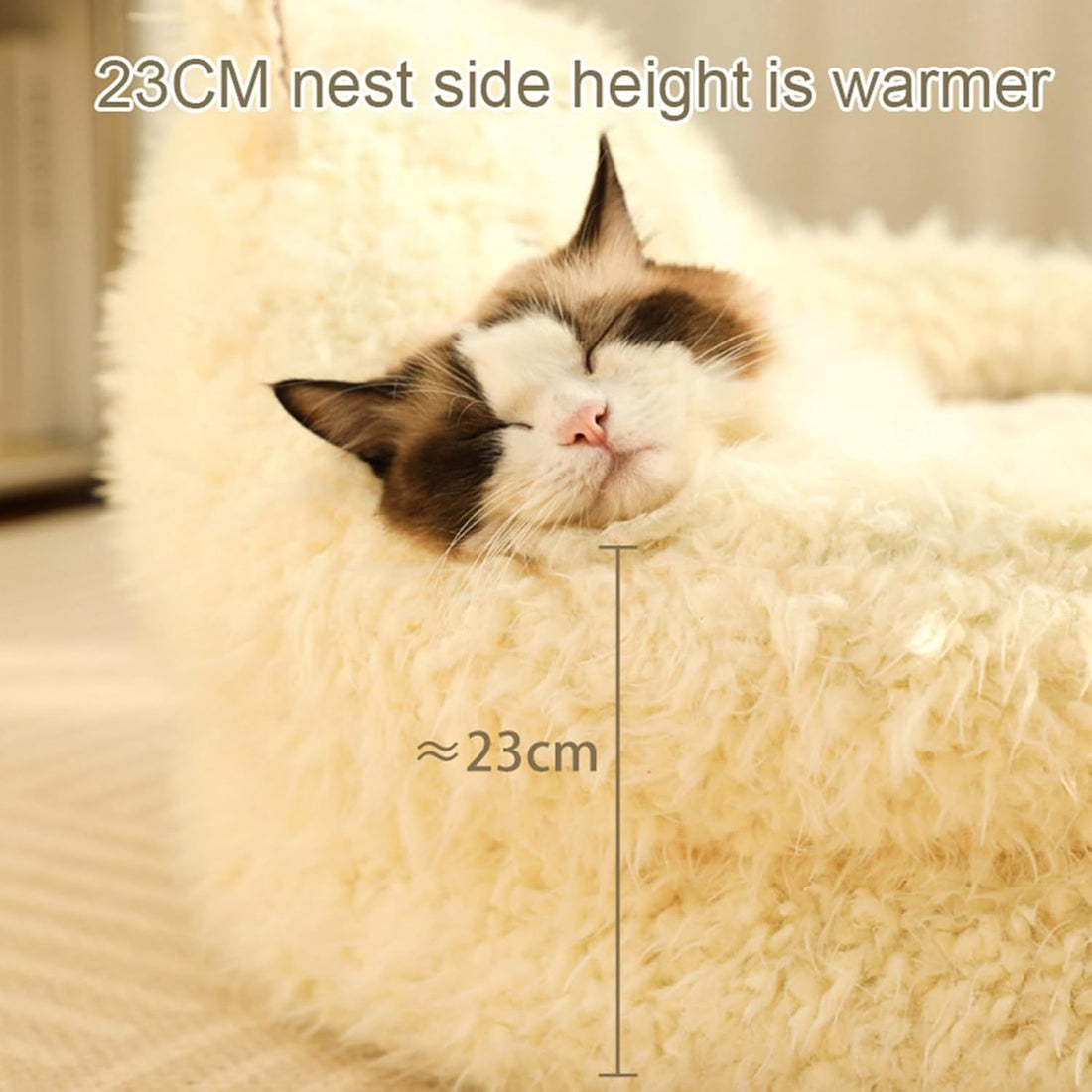 Cut Alpaca Pet Bed