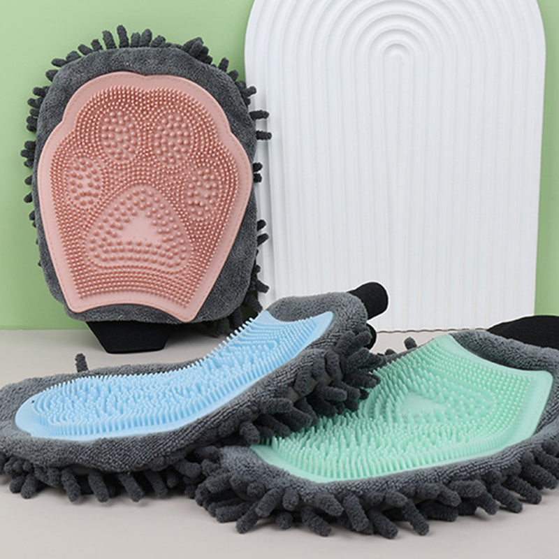 Pet Bathing Brush Grooming Glove